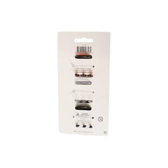 Snazzy Hair Half Claw Clips 3PCS 1.5cm Non Slip, Medium Size