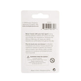 Snazzy Crystal Clear Ouchless Mini Polyband Rubber, No Metal Elastics Bands, 75 count