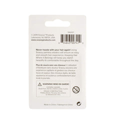 Snazzy Ouchless Mini Crystal Clear Polyband Rubber No Metal Elastics Band, 52 Count