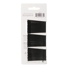Snazzy Secure Hold Bobby Pins Set of No Slip Hairpins Black 60 Count 1.5mm Bobby Pins