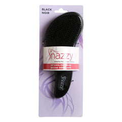 Snazzy Black Glide Thru Detangling Hair Styling Brush